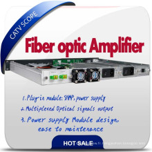 Amplificateur optique à fibre optique à télécommande Télécom / 1550 EDFA / Erbium Dibered Fiber Booster